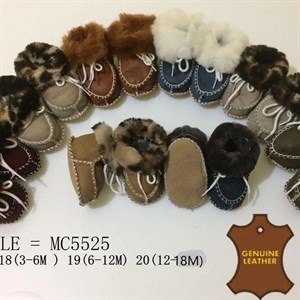 Пинетки из овчины От рождения до годика Цена 600