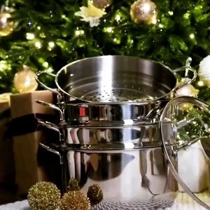 Роскошные Мантоварки Granhel steel из нержавеющей