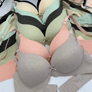 Лиф без костей с паралоном оптом — размеры 40/90, 38/85, 36/80, упаковка 6 шт
