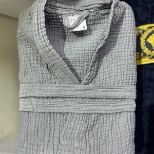 Муслиновый халат Халат из двухслойного муслина мягко