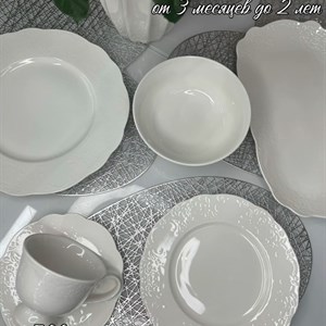 Элегантный сервиз на 6 персон - идеальное дополнение к вашему дому