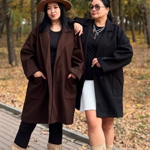 Стильное полупальто оверсайз от ALTYSHA COLLECTION - Новинки 2023