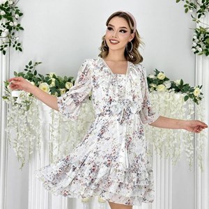 Отличное платье на сезон Весна Лето Платье из нашей