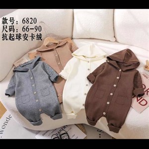 Ромпер трикотаж вязка размер 66 90см в линии 4штук