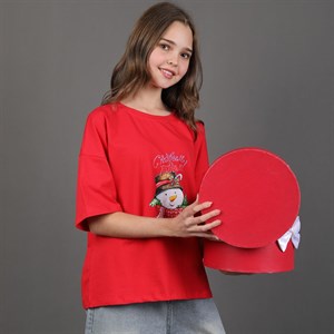 Футболки на Новый год Размерный ряд от малышей до