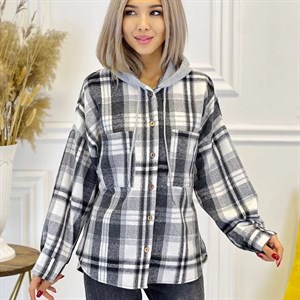 Получили теплые рубашки с капюшоном качество супер