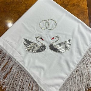 Большой выбор белых платков Размер 1 10см Новинка