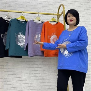 НОВИНКА Кофта ГЕОРГИН Ткань двунитка 95 хб цвет чёрный