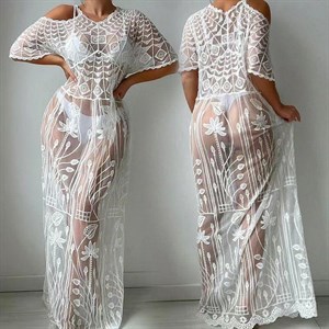 Купальники для яркого лета — стильные модели с накидкой