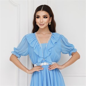 Отличное летнее платье нашего бренда Ткань Шифон Размер