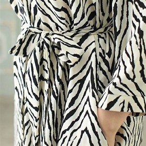 Длинное платье рубашка Симона из материала прадо с