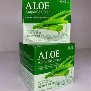 Ампульный крем с алоэ Ekel Aloe Ampule Cream intense