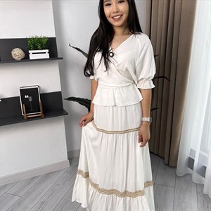 Размеры 42 44 46 48 50 Цена Блузка 4700 Юбочка 6100