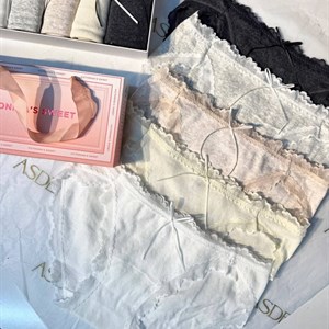 Нижнее бельё оптом из хлопковой рибаны, размеры L–XL, упаковка 5 шт.