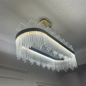 Премиум освещение для вашего дома – овальные и круглые люстры