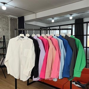 New collection   Рубашки oversize из 100 хлопка Произ_во