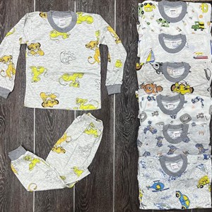  Новинки пижамы  Материал супрем  1 4 года 150 сом