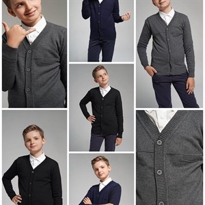 Школьные кофты для мальчиков 2022 года вы подберете