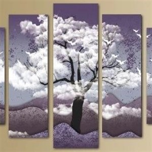 Модульная картина из пяти частей Размер 80 на 140