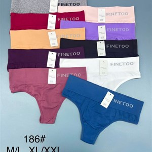 Женское белье оптом, артикул 186 — размеры M/L и XL/XXL, упаковка 10 шт | Бишкек