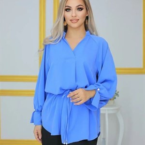 Новинка Шикарная блузка Арт 5001 Размеры 50 56 ткань