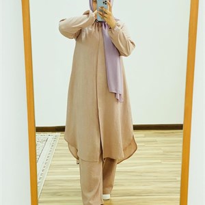 Kamelia kg_   Летние костюмы из льна Туника на замке