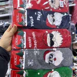 Новогодние носки махровые В пачке 10шт Цена 55с