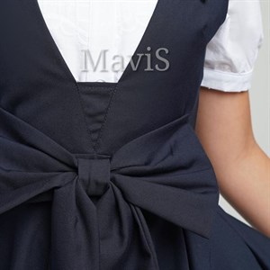 Шикарный школьный образ RICOMORA сарафан SASHA блузка