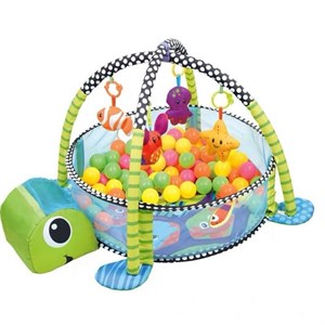 Уникальный мягкий развивающий коврик поможет занять