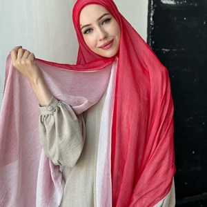 Двусторонние шарфы с бусинкой