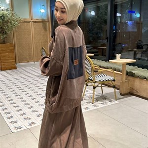 Элегантная двойка из купры с дизайнерской вышивкой – стиль и роскошь