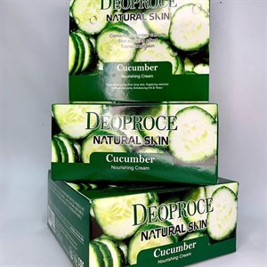 Крем для лица и тела на основе экстракта огурца Natural