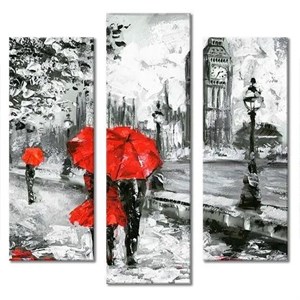 Модульная картина из пяти частей Размер 80 на 140