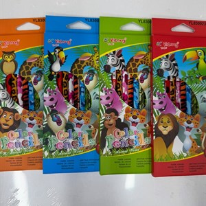 Цветные карандаши Yalong “Мир животных” — Оживите свое творчество!