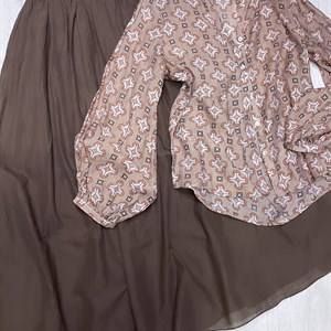 New collection Юбочка и легкая рубашка   Юбка 5200