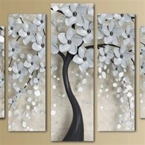 Модульная картина из пяти частей Размер 80 на 140