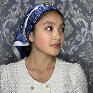 НОВАЯ КОЛЛЕКЦИЯ   Платок с магнитом Материал атлас