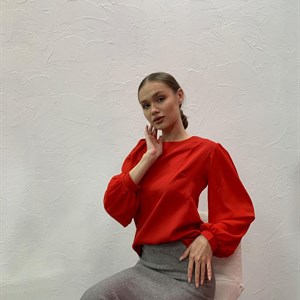 Aselim brand Блуза Ткань барби Размеры 42 48 Принимаем