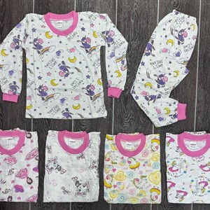  Новинки пижамы  Материал супрем  5 8 лет 170 сом