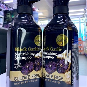 Шампунь Bosnic Black Garlic Sulfate Free 550 ml Безсульфатный