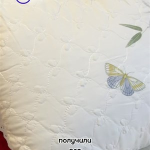 Мелкостеганная подушка от фирмы Витас Чехол сатиновый