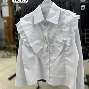 БЕЛЫЕ БЛУЗКИ ОПТ С НИЗКИМИ ЦЕНАМИ | ДЕТСКАЯ ОДЕЖДА БИШКЕК