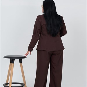 Шикарные новинки: Двойка-жакет + палаццо в больших размерах