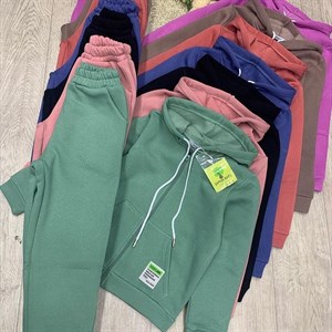 Двойки новинки трехнитка с начёсом 36 42р Ткань Турецкая