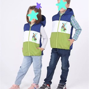 Ребятки мы подготовили для вас яркие удобные жилетки