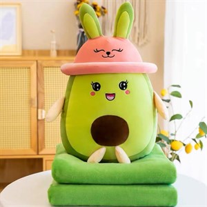 Авакадо плед мягкая игрушка в наличии