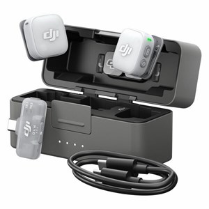DJI Mic Mini 2 беспроводной петличный микрофон 2 TX + 1 RX • 48 кГц/24-bit • до 48 ч • шумоподавление