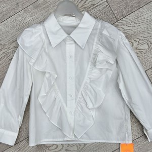 БЕЛЫЕ БЛУЗКИ SEZIM KIDS     ТОЛЬКО ОПТОМ ФАБРИКА