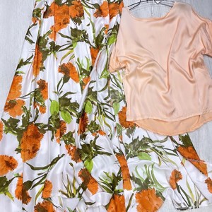 New collection Футболочка и юбка на запах   Футболка