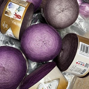 Ангора Голд омбре 150 гр 850 метров